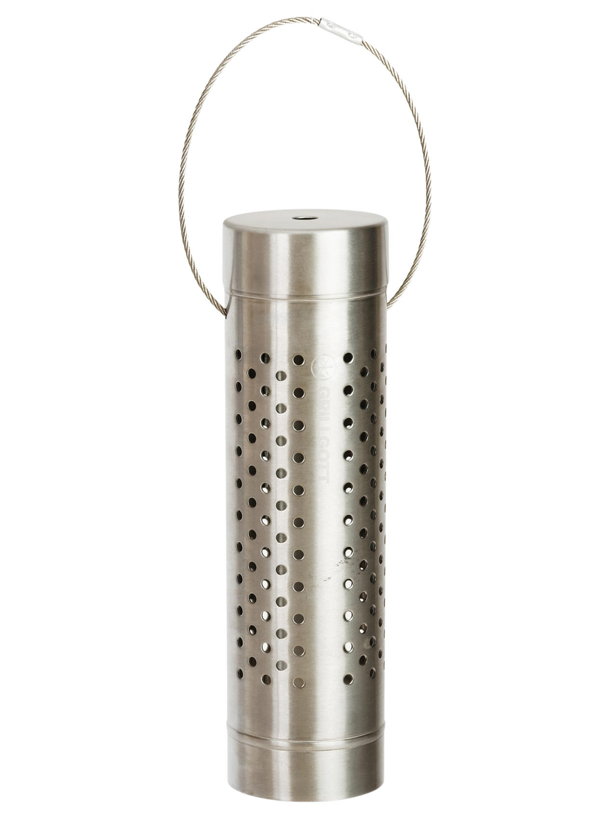 GRILLZUBEHÖR Räucherbox Edelstahl - Edelstahlfarben, Metall (6.3/23.1cm) - Grillgott