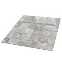 TISCHPLATTE 50x50 cm – Stilvolle Fliesen - Braun, Glas (50/50/0.4cm) - Wallfluent