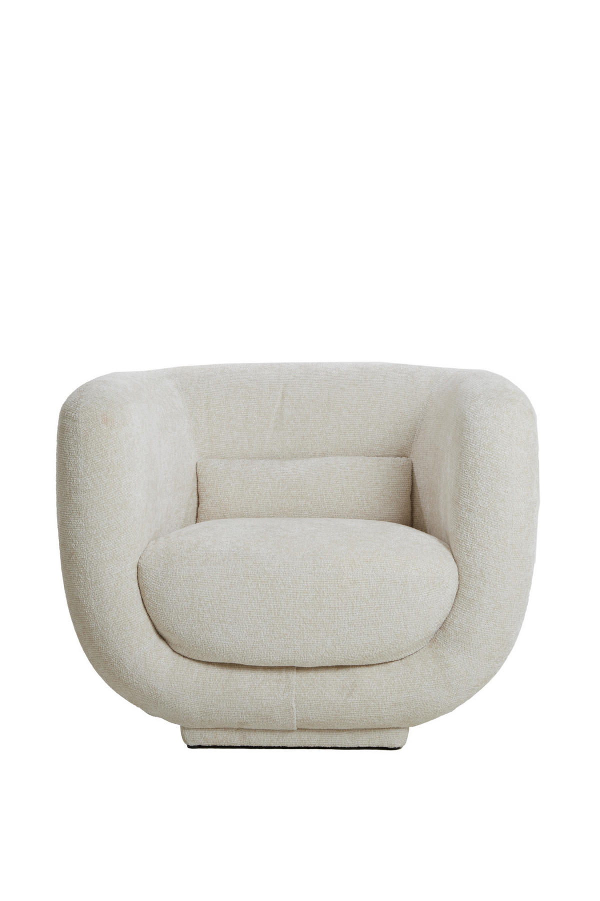 SESSEL Kialy Weiß 105/85/81 cm - Weiß, Holz (85/81/105cm) - Light & Living