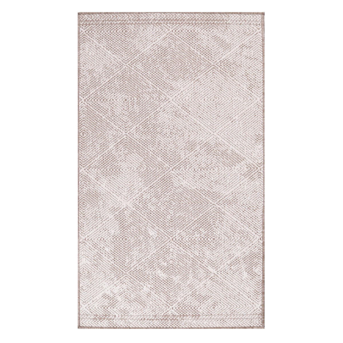 OUTDOOR-TEPPICH DuoRug 5845 Creme 80x150 cm - Beige, Textil (80/150cm) - carpet city