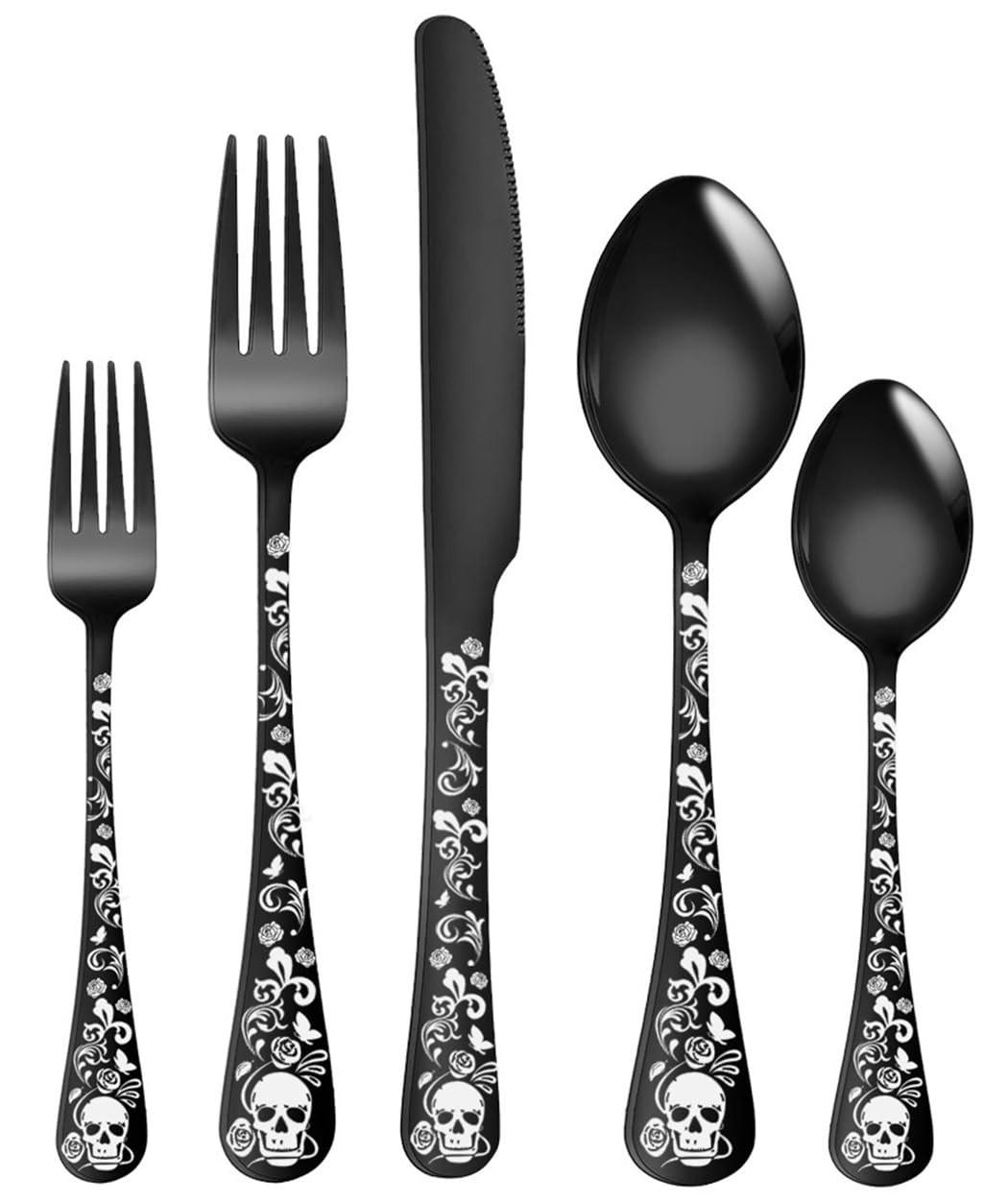 Kaket Besteckset Schwarz