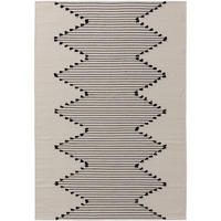 BAUMWOLLTEPPICH Bo Ivory 120x170 cm - Creme, Textil (120/170cm) - benuta Pop