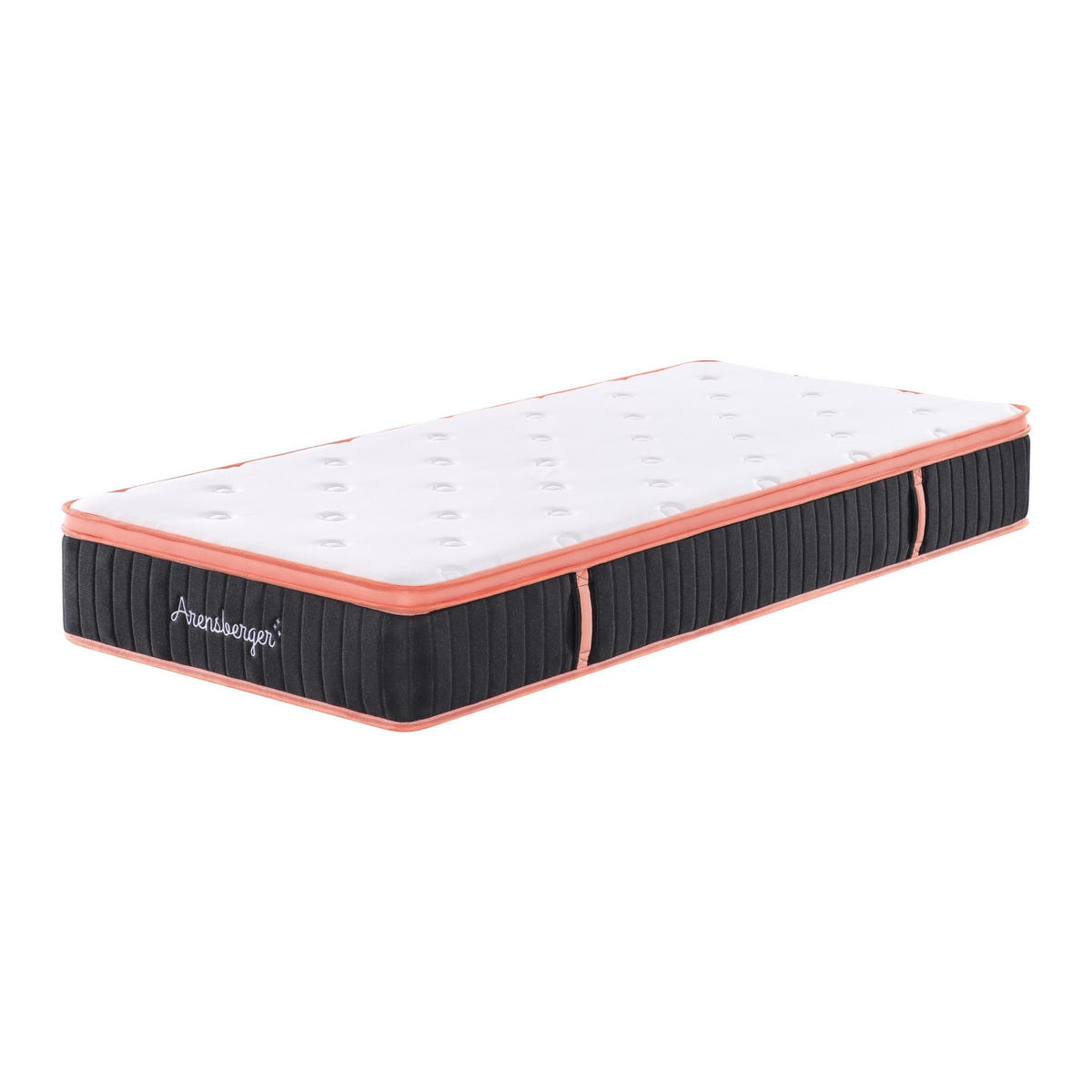 TASCHENFEDERKERN Matratze Kupfer, 140x200cm - Weiß, Textil (140/200cm) - Arensberger