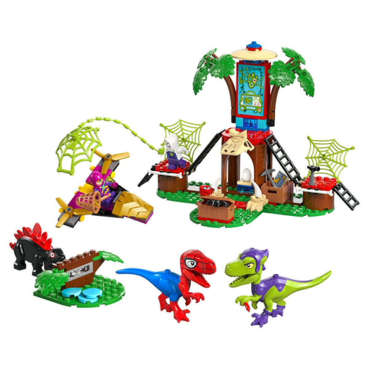 KLEMMBAUSTEINE Spidey vs. Gobby - Rot, Kunststoff (6/26/28cm) - Lego