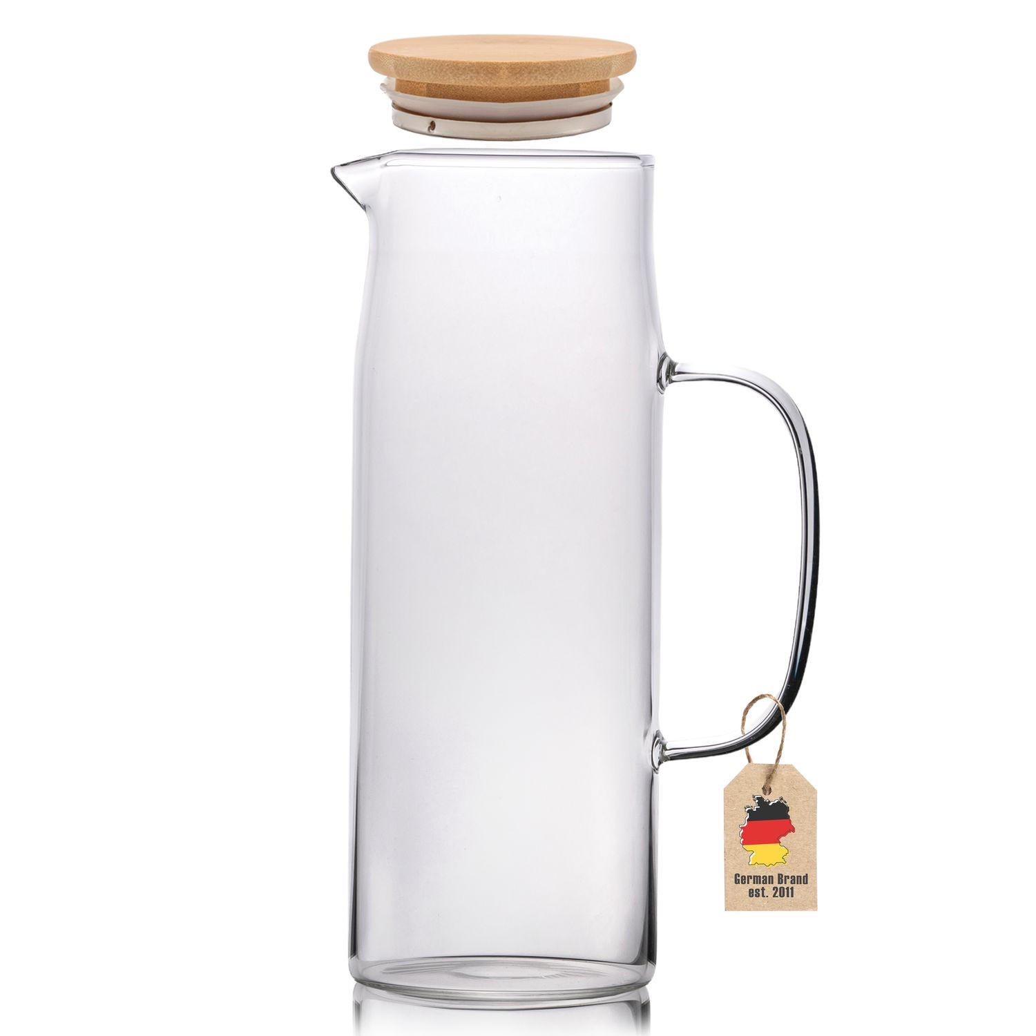 KARAFFE - Transparent, Glas (1.1L) - Intirilife