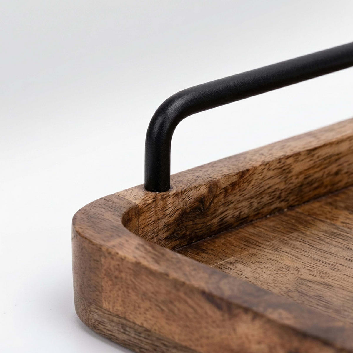 TABLETT - Braun, Holz/Metall (50/6.5/25cm) - Relaxdays