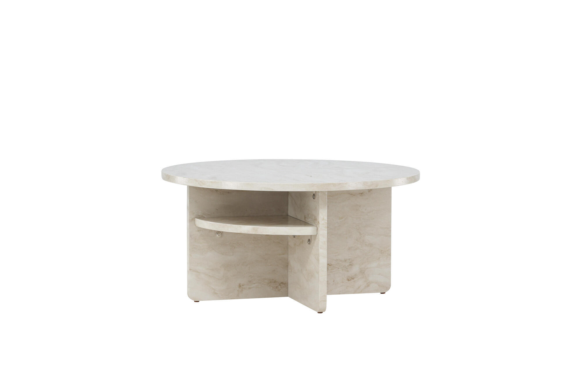 COUCHTISCH ALESUND Beige 85x85x42 cm - Beige, Holzwerkstoff (85/85/42cm) - FURNLUX