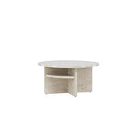 COUCHTISCH ALESUND Beige 85x85x42 cm - Beige, Holzwerkstoff (85/85/42cm) - FURNLUX