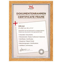 BILDERRAHMEN Hygge Holzrahmen 21x29,7 cm EICHE - Eichefarben, Holzwerkstoff (23.1/31.8cm) - walther design
