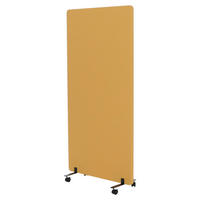 AKUSTICKÁ PŘÍČKA Žlutá - žlutá, textil (80/167/39cm) - MCW