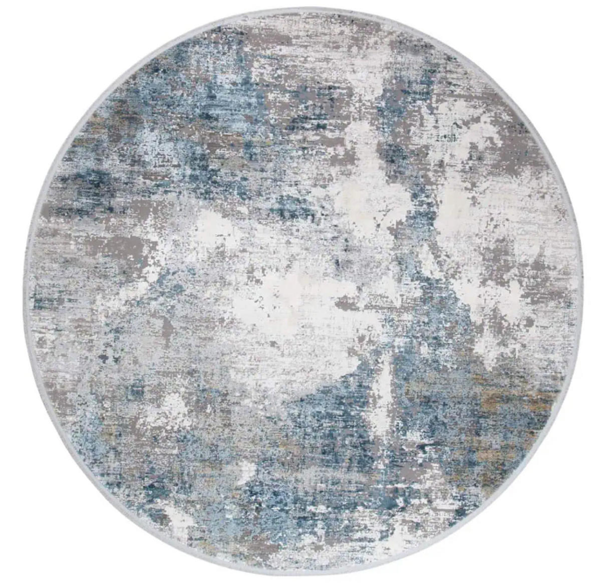 TEPPICH modern Wohn-/Schlafzimmer Viskose LINCOLN Blau 200x300 cm - Blau, Textil (200/300cm) - Novatrend