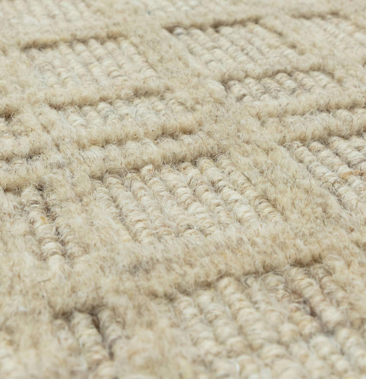 TEPPICH handgewebt Naturfaser HATCHY Beige 200 x 290 cm - Beige, Naturmaterialien (200/290cm) - Novatrend