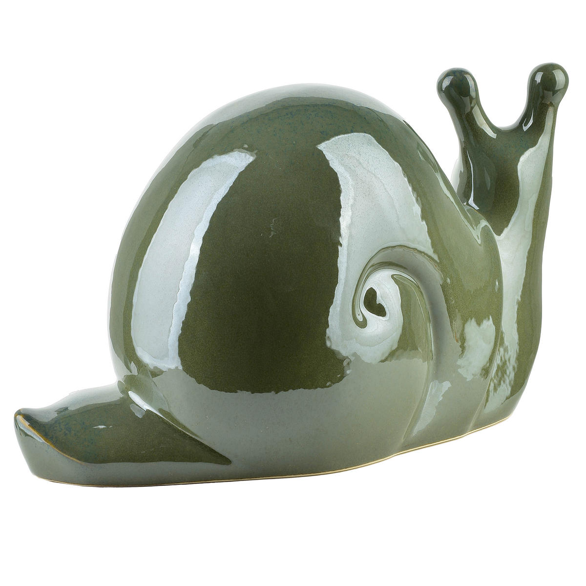FIGURKA Mave Green, keramika, zelená - zelená barva, keramika (19/20.5/35.5cm) - Mondex