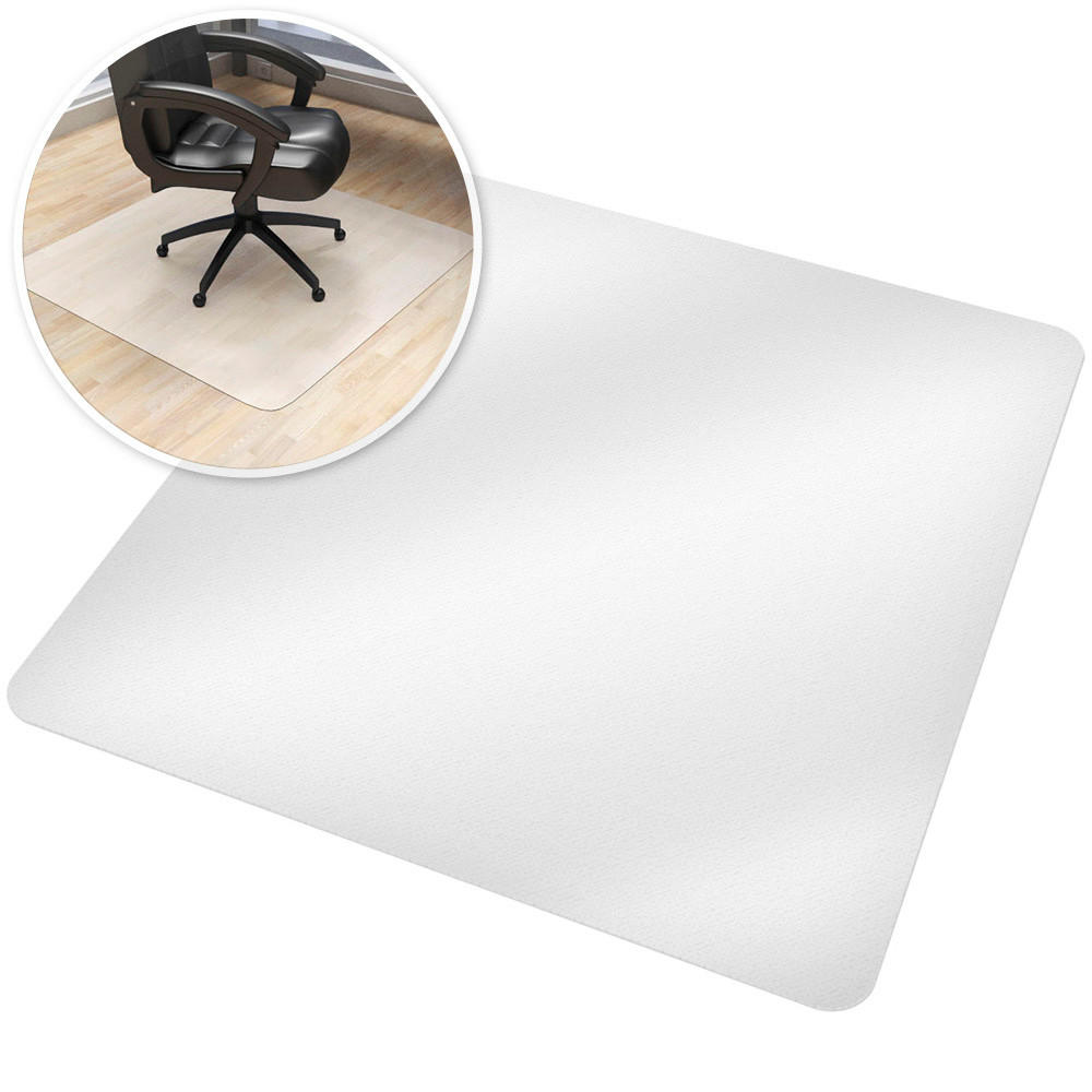BODENSCHUTZMATTE ,für Hartböden,weiß - Weiß, Kunststoff (120/120cm) - tectake