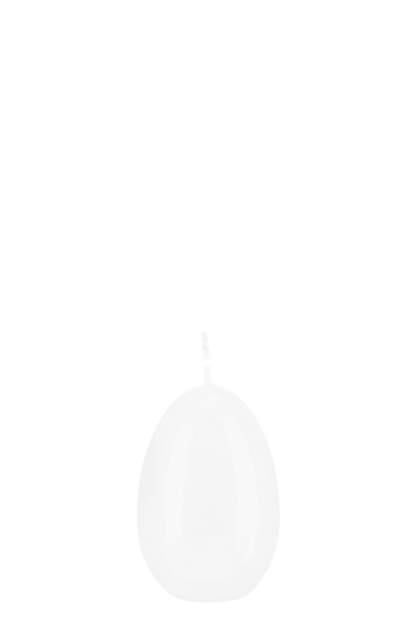 EIKERZEN Klarlack Weiß 60 x Ø 45 mm, 6 Stück - Weiß, Paraffin (4.5/6/6cm) - Kopschitz Kerzen