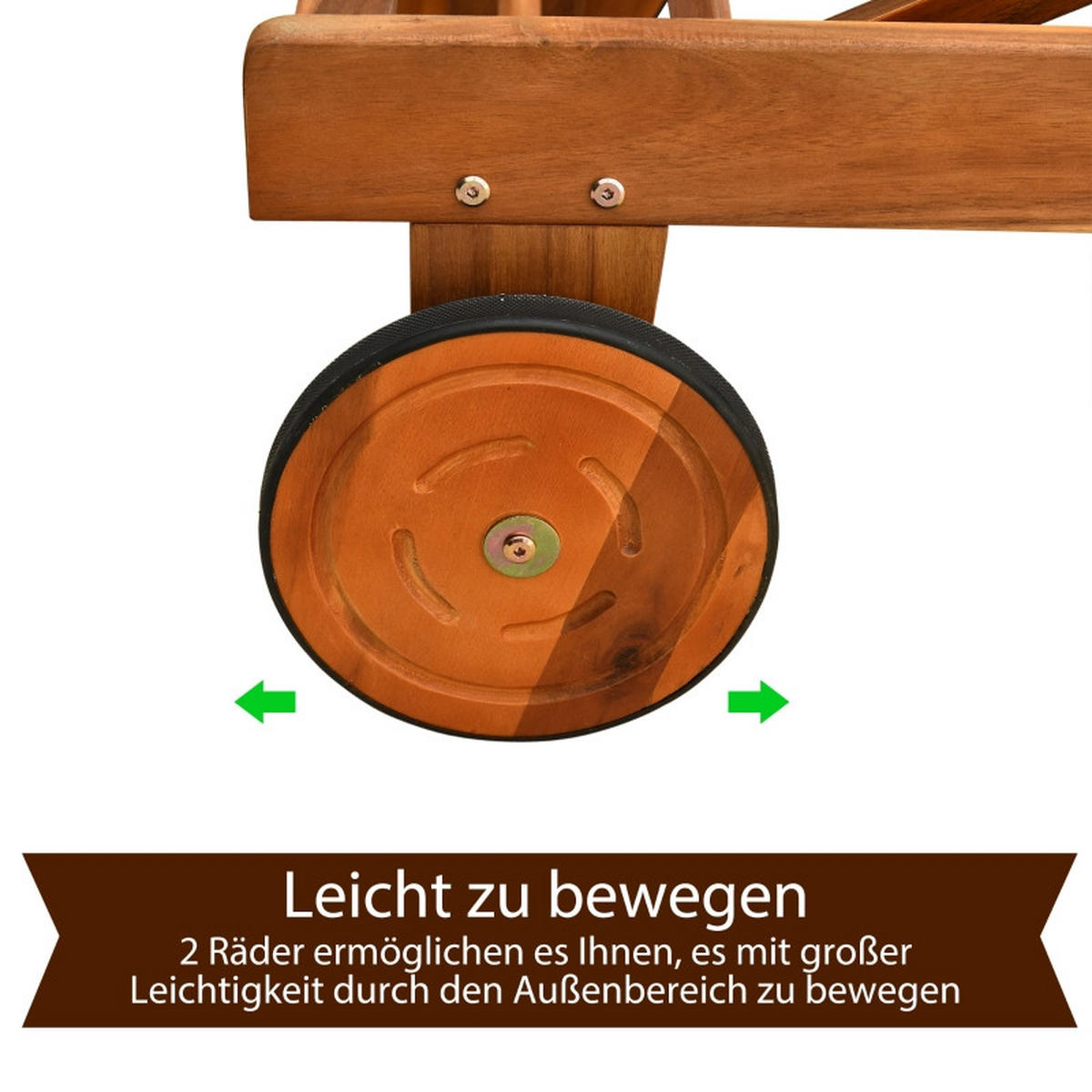 LIEGESTUHL Akazienholz verstellbar Textil Natur/Weiß - Naturfarben, Holz (55/88.5/198cm) - Kaket