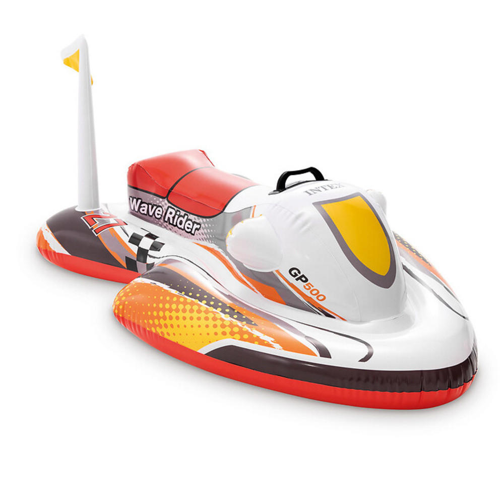 WASSERSCOOTER Aufblasbar zum Schwimmen - Multicolor, Kunststoff (117/30/77cm)