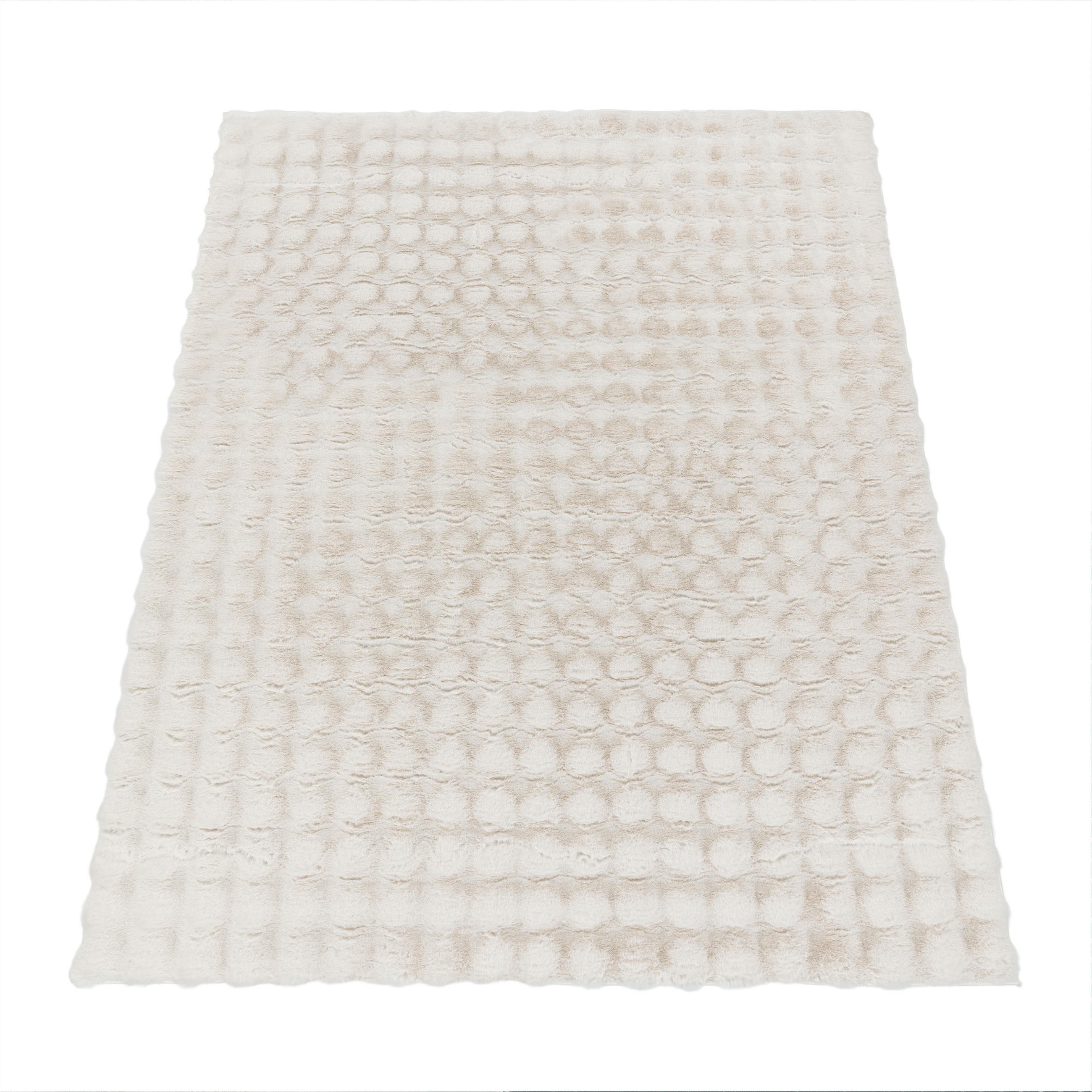 HOCHFLORTEPPICH 60/100 cm Arnheim 741 - Creme, Textil (60/100cm) - Paco Home