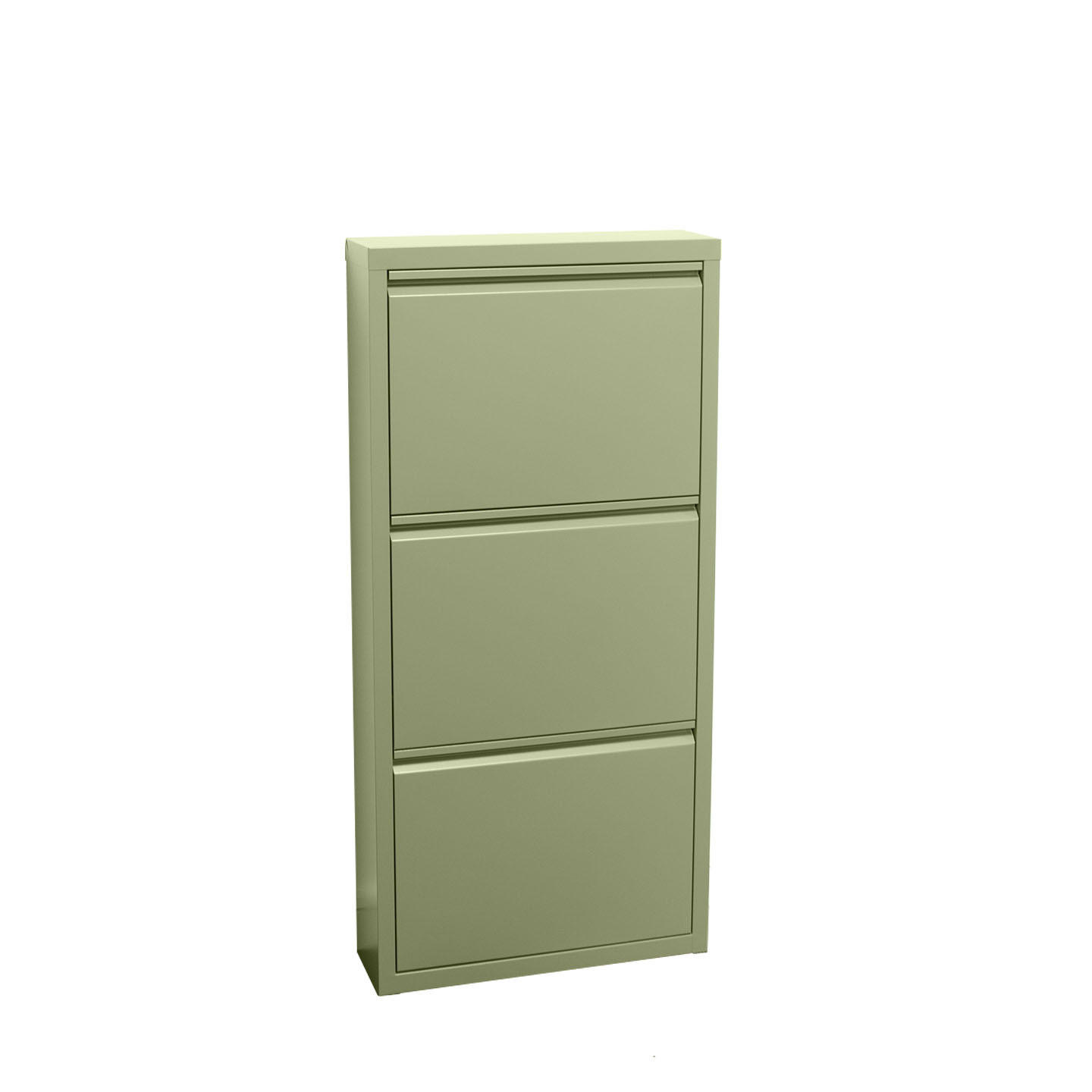 SKOSKÅP Pisa 50 x 16 x 106 cm – grön 106/50/16 cm