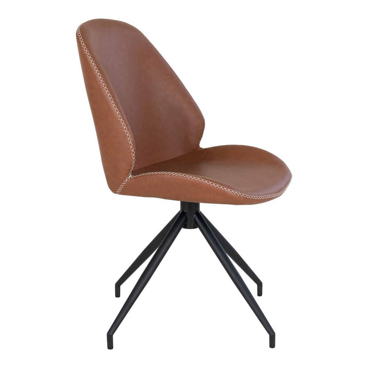 STUHL 2er-Set braun - Braun, Holzwerkstoff (50/88/60cm) - ebuy24