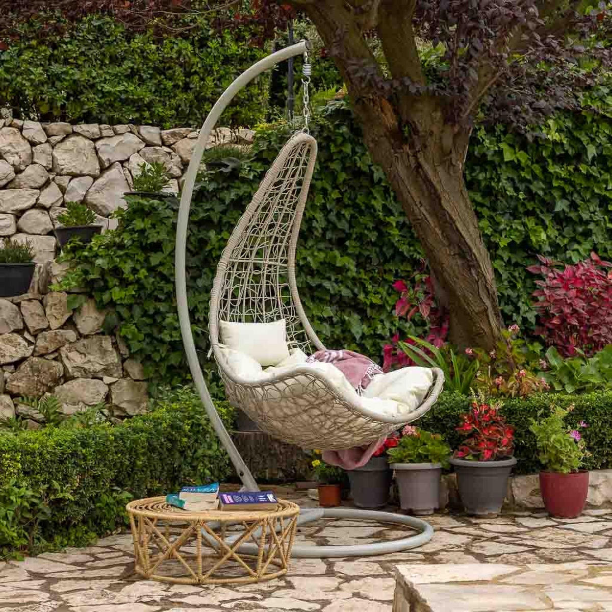 TISCH, 80x45cm - Braun, Naturmaterialien (80/80/45cm) - Wanderlust