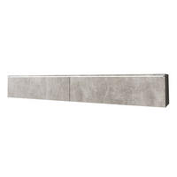 LOWBOARD D Beton 180 / 32 / 30 cm - Grau, Holz/Holzwerkstoff (180/30/32cm) - Feldmann-Wohnen
