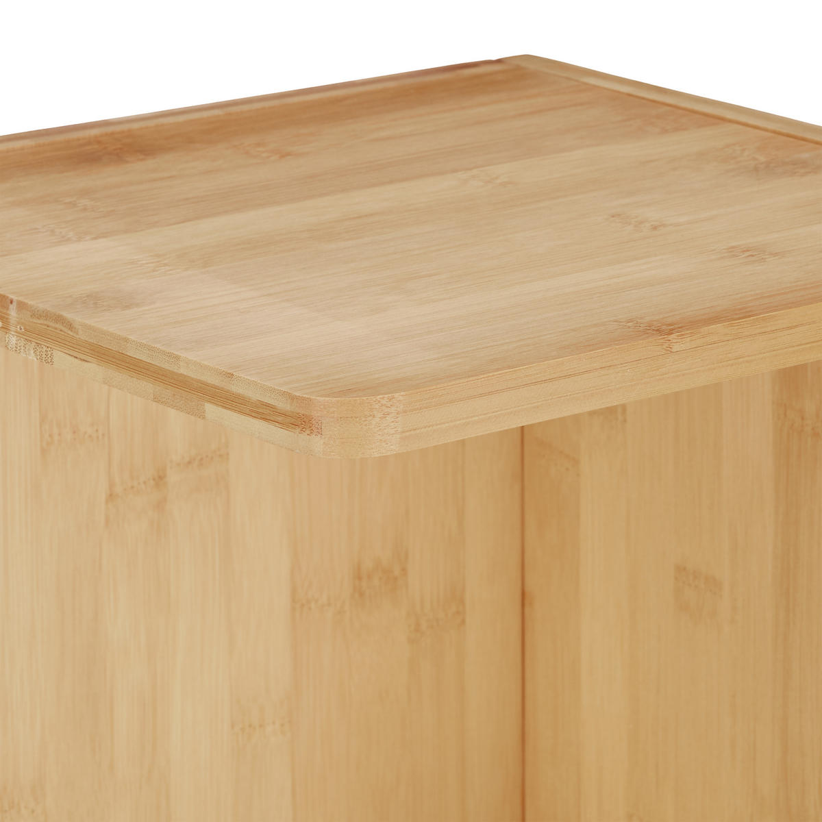 ECKREGAL - Hellbraun, Holz (29/85.5/29cm) - Relaxdays