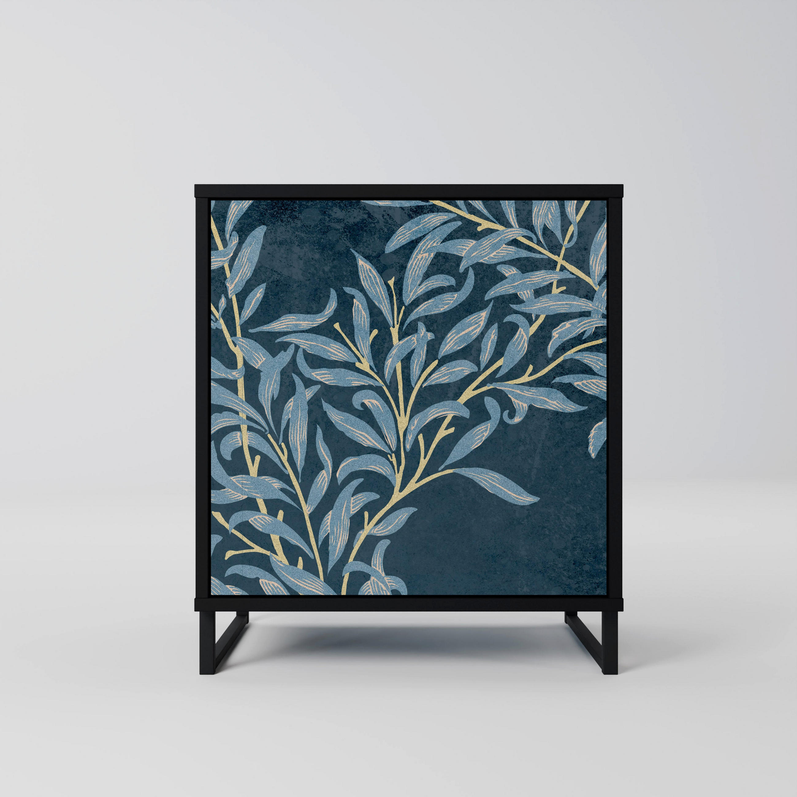 SpaceRebels Sideboard Schwarz 57.5x67.5x42 cm