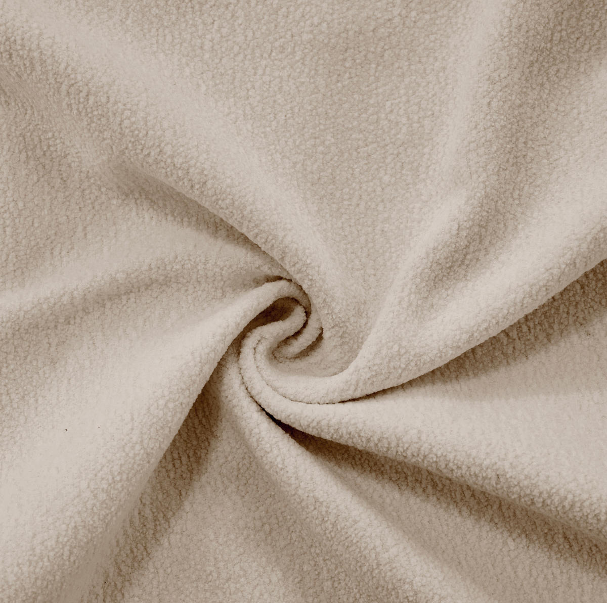 SOFA 220/77/81 cm in Hellbraun aus Chenille mit Kissen - Cappuccino, Textil (77/81/220cm) - Flora Grace