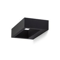 WANDLEUCHTE NEMAN Schwarz 10 W - Schwarz, Metall (20/55/14cm) - Rendl