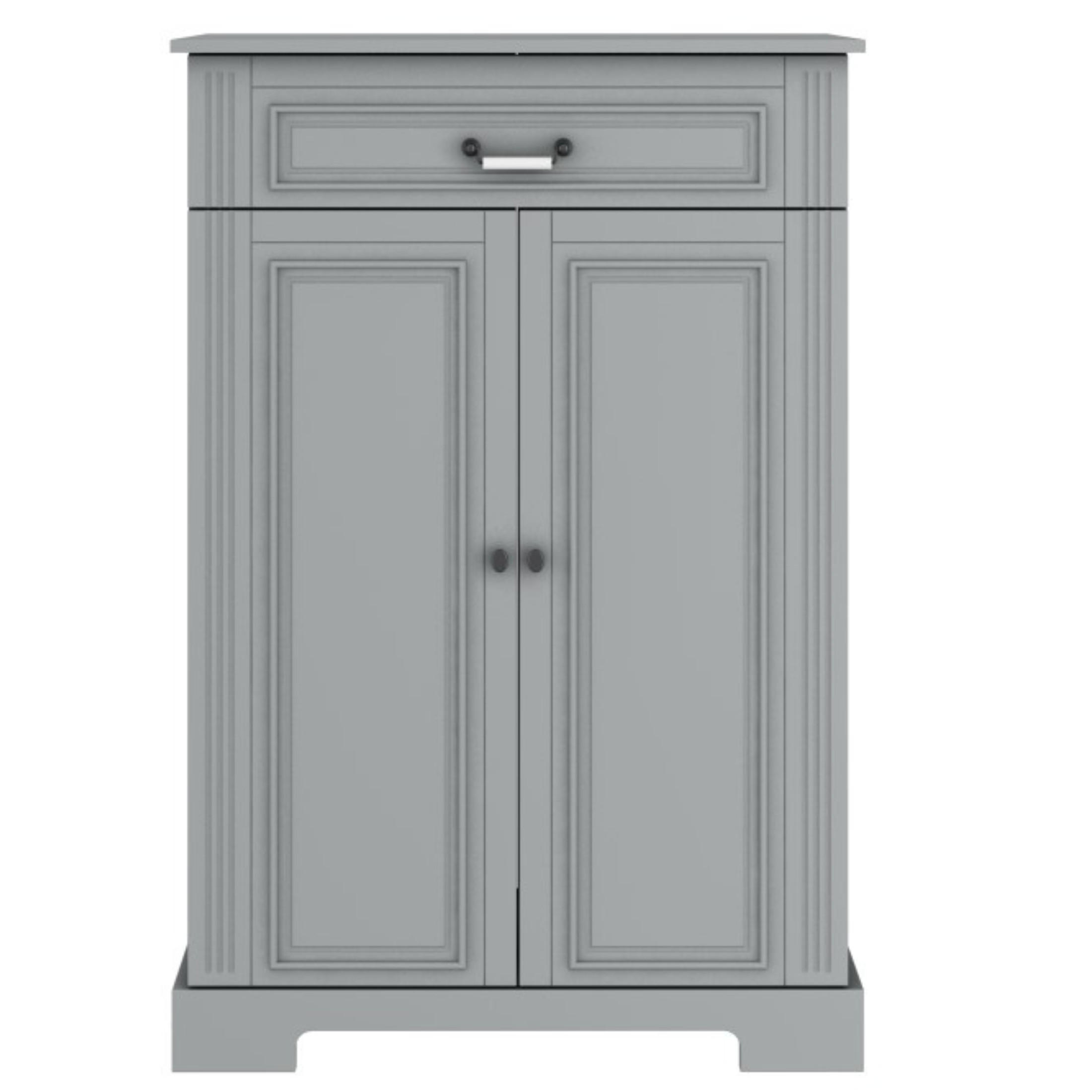 KINDERKOMMODE Ines - Grau, Holzwerkstoff (84/125/44cm) - RAUMHIRSCH FURNITURE