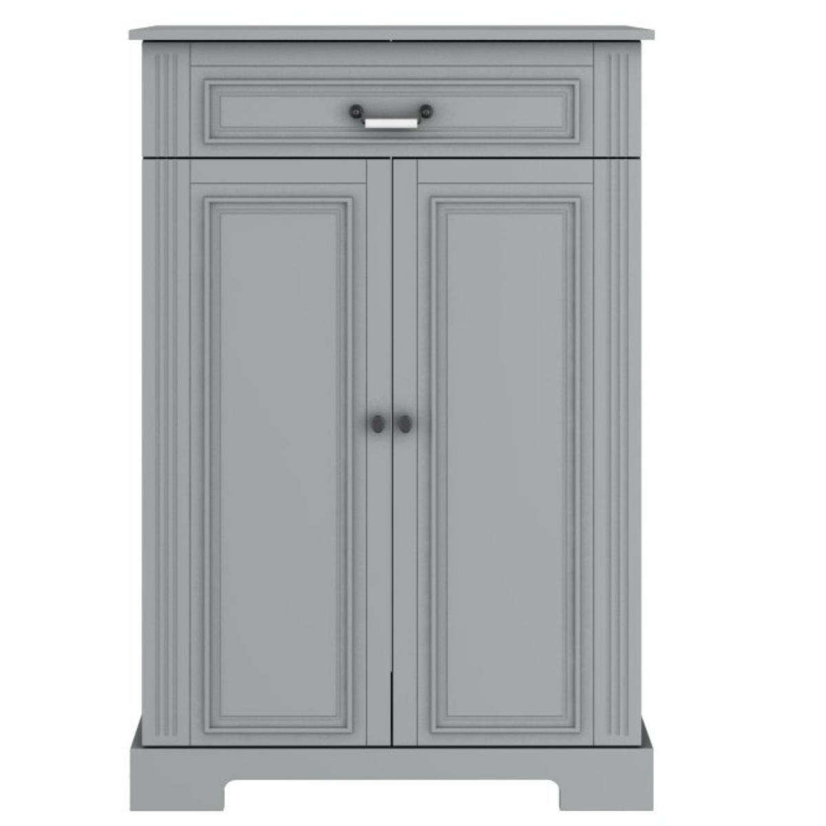 KINDERKOMMODE Ines - Grau, Holzwerkstoff (84/125/44cm) - RAUMHIRSCH FURNITURE