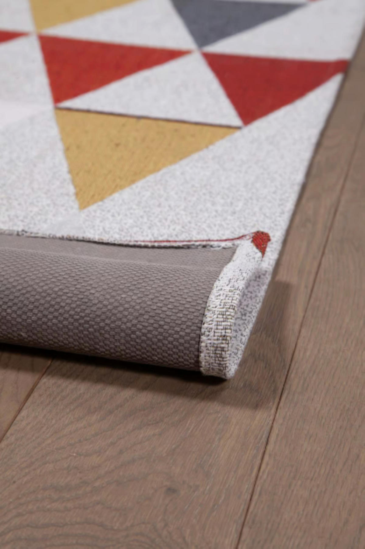 TEPPICH Flur Wolle & Baumwolle ISAAC Rot 60x120 cm - Rot, Naturmaterialien (60/120cm) - Novatrend
