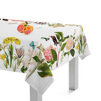 TISCHDECKE spring time 150x250 cm mehrfarbig - Multicolor, Textil (250/150/0.2cm) - Happy Friday