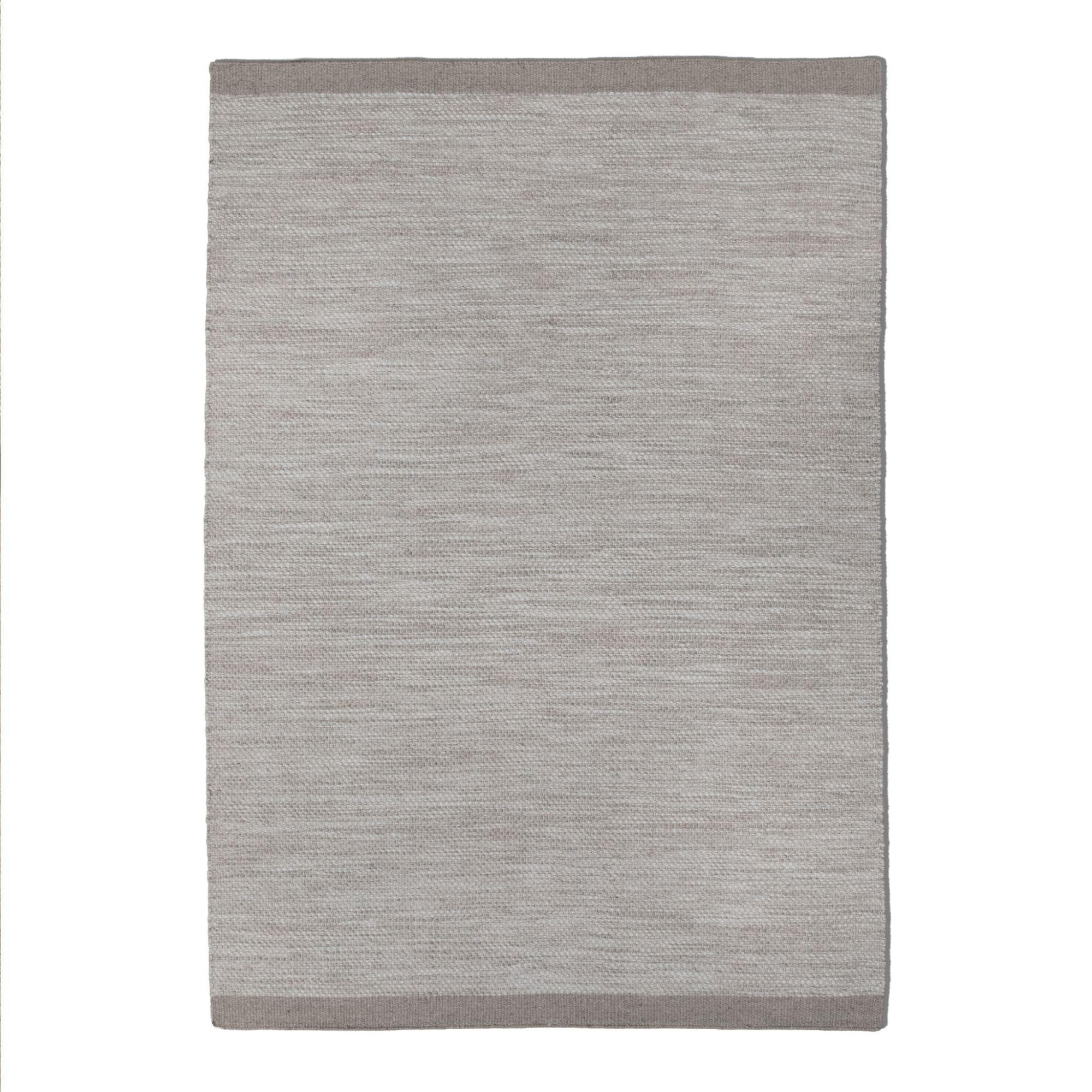 HANDWEB Teppich Berlin 140/200 cm - Grau, Naturmaterialien (140/200cm) - Steffensmeier