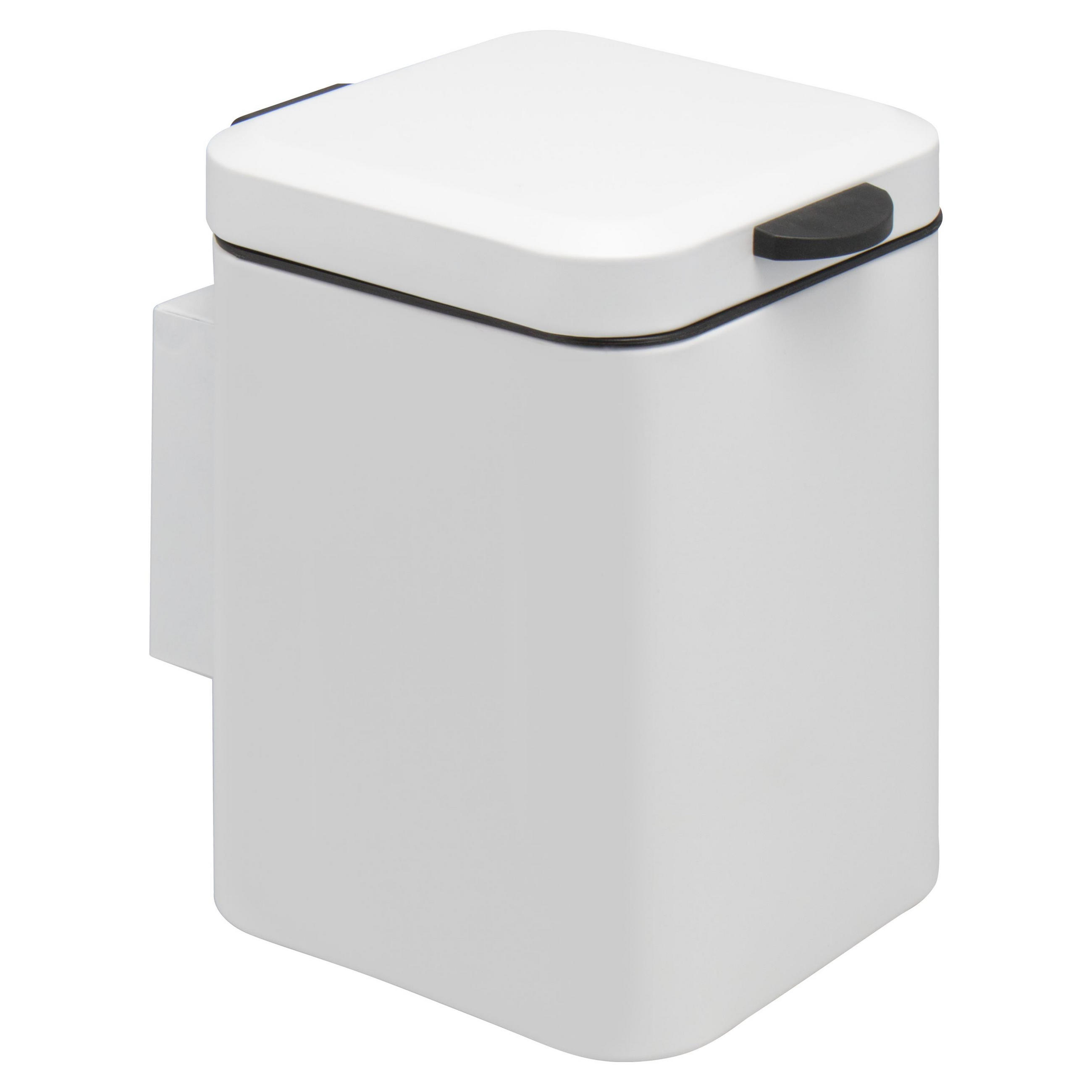 WAND-KOSMETIKEIMER 3 Liter, weiß - Weiß, Metall (16/24/23cm) - bremermann