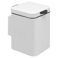 WAND-KOSMETIKEIMER 3 Liter, weiß - Weiß, Metall (16/24/23cm) - bremermann