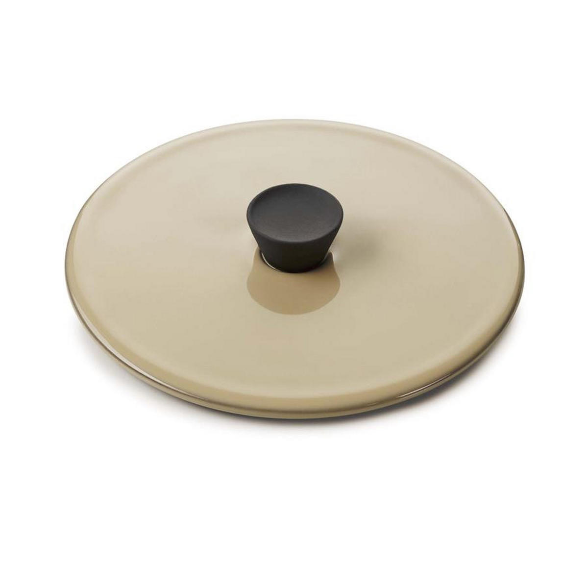 DECKEL FÜR KASSEROLLE CARACTERE 12 cm Muskatnuss - Multicolor, Keramik (12cm) - Revol Porcelaine France