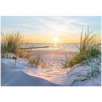FOTOTAPETE Strand Meer 400x280 - Multicolor, Papier (400/280cm) - Wallarena