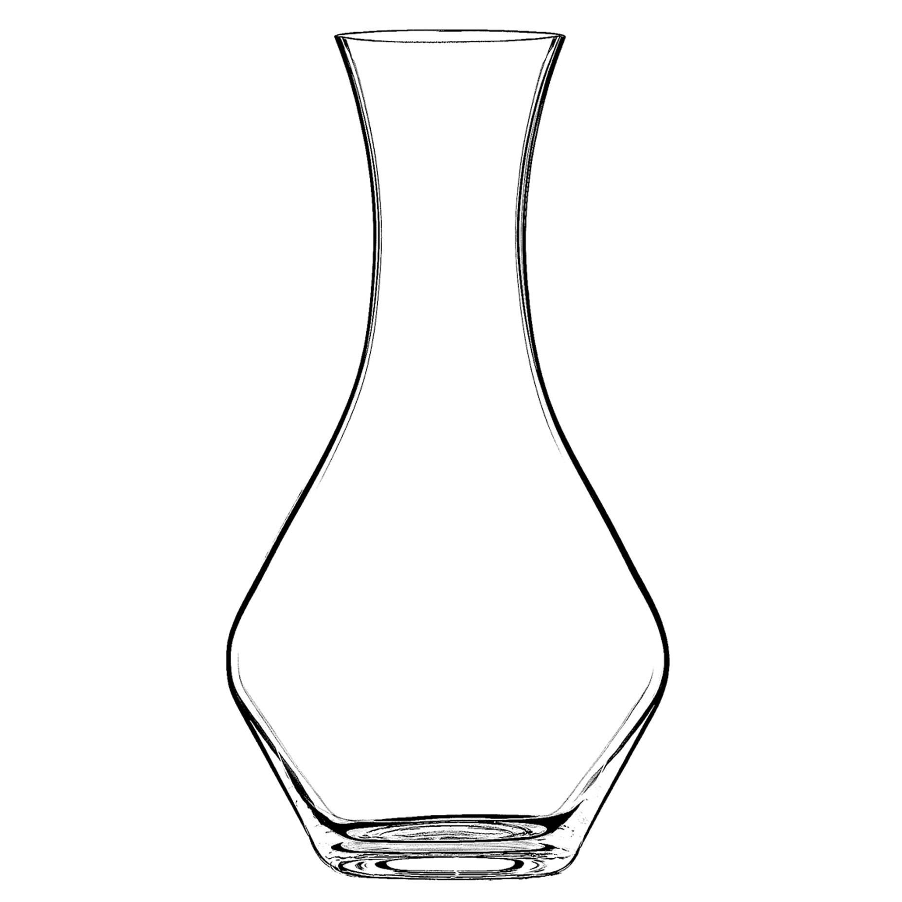 DEKANTER Cabernet, hochwertiges Glas, 1050 ml - Transparent, Glas (1.05L) - Riedel