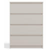 KOMMODE Malwa greige, 97 x 70 x 40 cm - Kaschmir, Holzwerkstoff (70/97/40cm) - Selsey