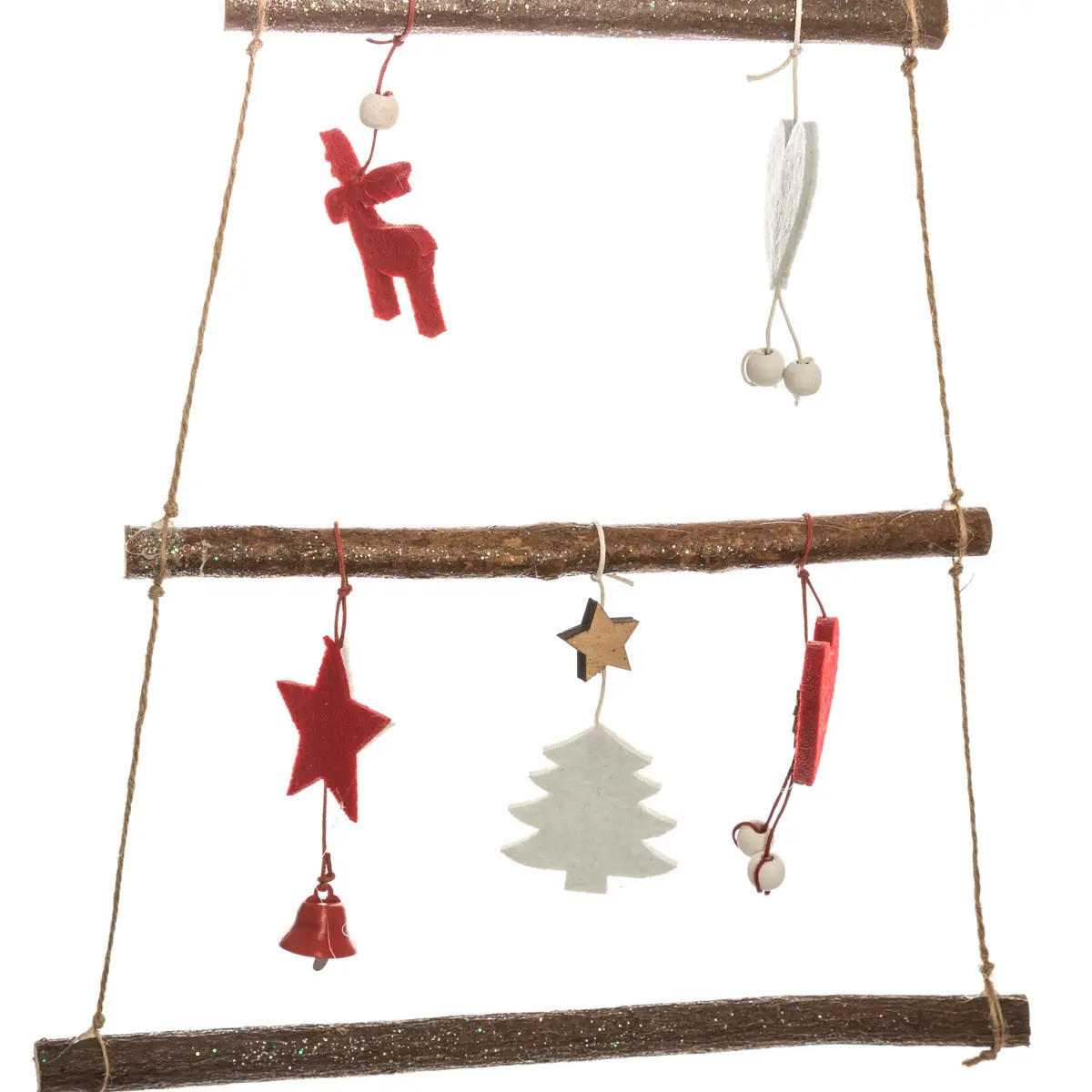 WEIHNACHTSBAUM zum Aufhängen 27/1/83 cm - Multicolor, Holz (1/83/27cm) - Atmosphera Createur d´interieur
