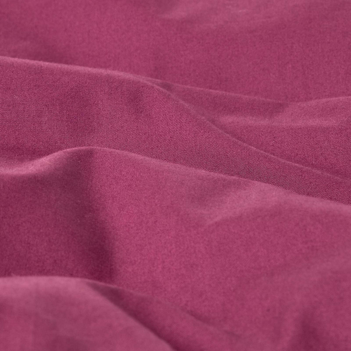 KISSENBEZUG Perkal, Ägyptische Baumwolle, Fadendichte 200 - Beere, Textil (48/74cm) - Homescapes