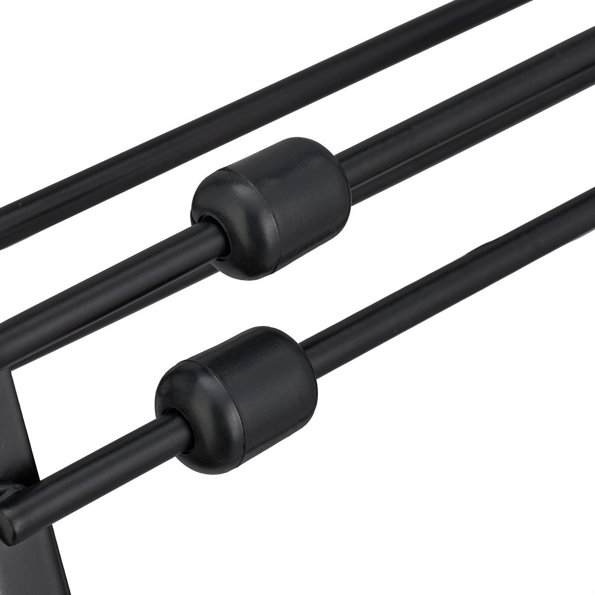 PFANNENHALTER - Schwarz, Metall (59/19/18cm) - Relaxdays