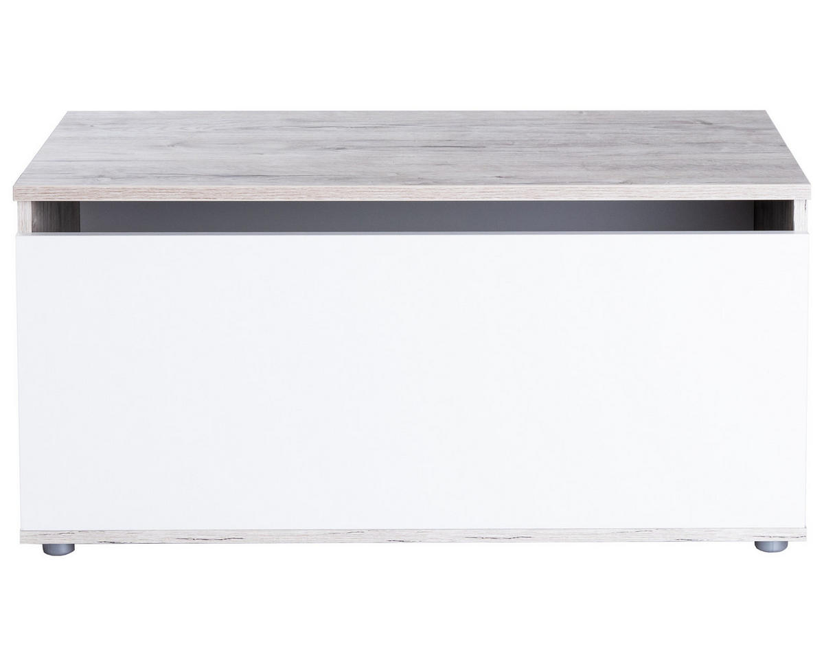 SPIELZEUGKISTE Bente - Eichefarben/Weiß, Holzwerkstoff (90/40cm) - arthur berndt
