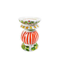 KERZENHALTER Weihnachten in Bunt - 15cm - Multicolor, Keramik (10.1/15/10cm) - Blond Amsterdam