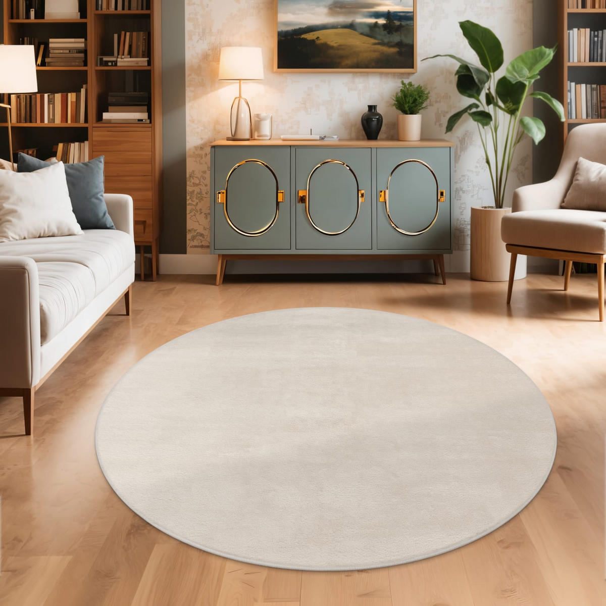 SOFT 380 CREME 100D - Creme, Kunststoff (100/100cm) - Paco Home