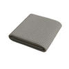 STRANDTUCH & Saunatuch Island. Waffel-Baumwolle. Grau - Grau, Textil (100/180cm) - SOWL