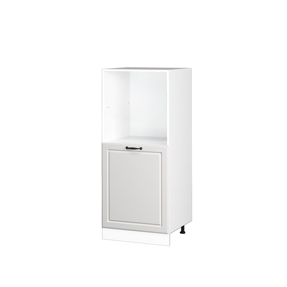 HERDUMBAUSCHRANK R-Line Weiß Landhaus 60 cm - Weiß, Holzwerkstoff (60/143/57cm) - Vicco