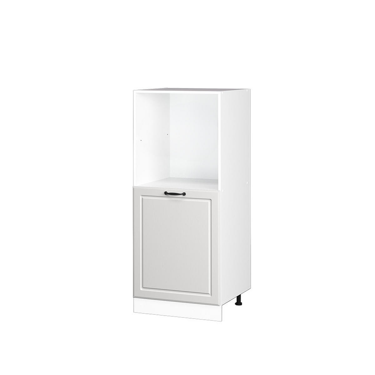 HERDUMBAUSCHRANK R-Line Weiß Landhaus 60 cm - Weiß, Holzwerkstoff (60/143/57cm) - Vicco